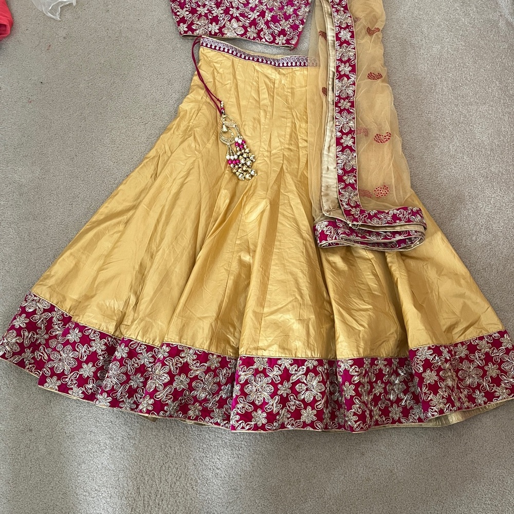 It is brand new Chaniya choli and perfect for Garba night.